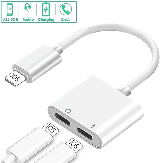 Earldom ET-OT33 2 * 1 iPhone Adapter - Gold Earldom ET-OT33 2 * 1 iPhone Adapter - Gold